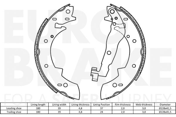 Brake Shoe Set