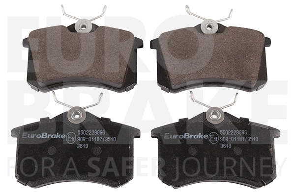 Brake Pad Set, disc brake (5502229986)
