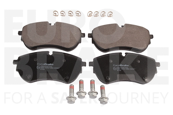 Brake Pad Set, disc brake (55022247152)