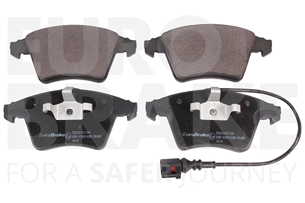 Brake Pad Set, disc brake (55022247134)