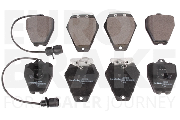 Brake Pad Set, disc brake (5502224790)