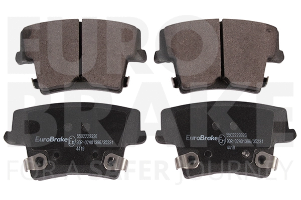 Brake Pad Set, disc brake (5502229326)