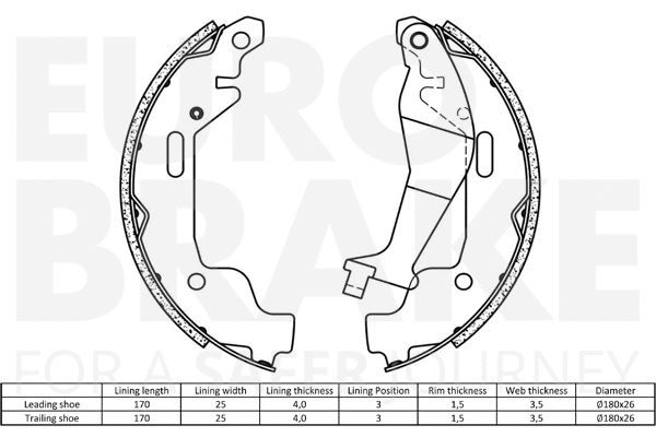 Brake Shoe Set