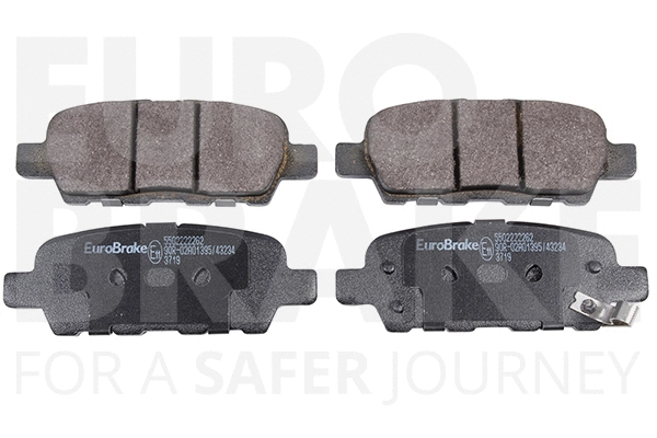 Brake Pad Set, disc brake (5502222262)