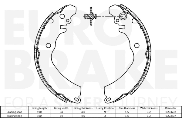 Brake Shoe Set
