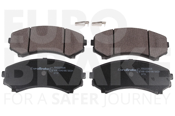 Brake Pad Set, disc brake (5502223026)