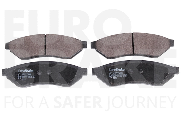 Brake Pad Set, disc brake (5502225006)
