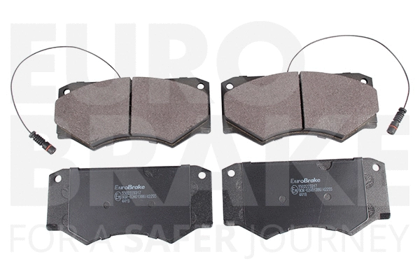 Brake Pad Set, disc brake (5502223317)