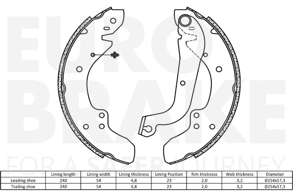 Brake Shoe Set