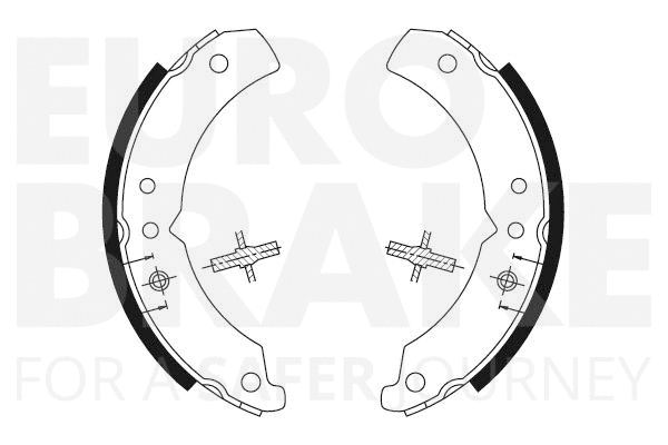 Brake Shoe Set (58492725031)