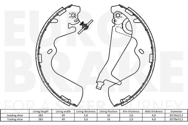 Brake Shoe Set