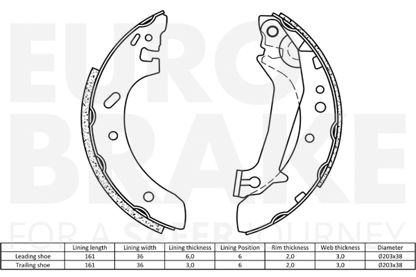 Brake Shoe Set