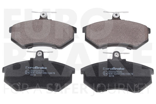 Brake Pad Set, disc brake (5502224720)