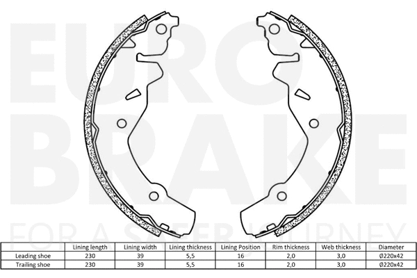 Brake Shoe Set