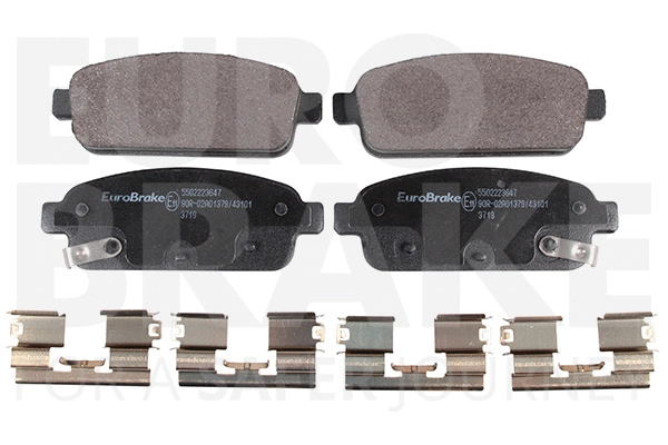 Brake Pad Set, disc brake (5502223647)
