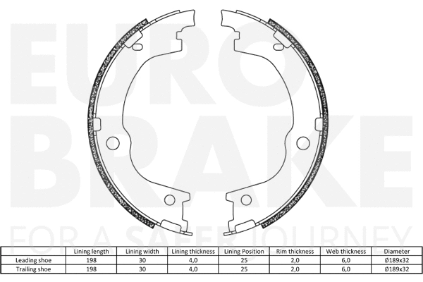 Brake Shoe Set