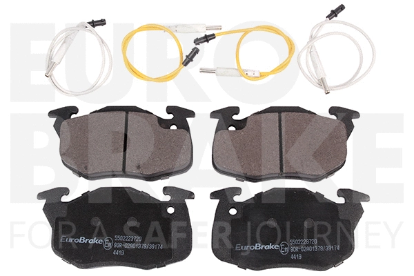 Brake Pad Set, disc brake (5502223720)