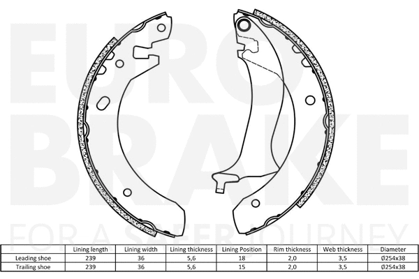 Brake Shoe Set