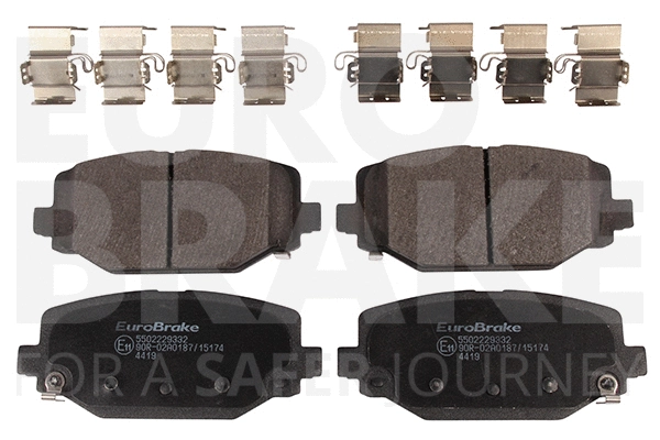 Brake Pad Set, disc brake (5502229332)