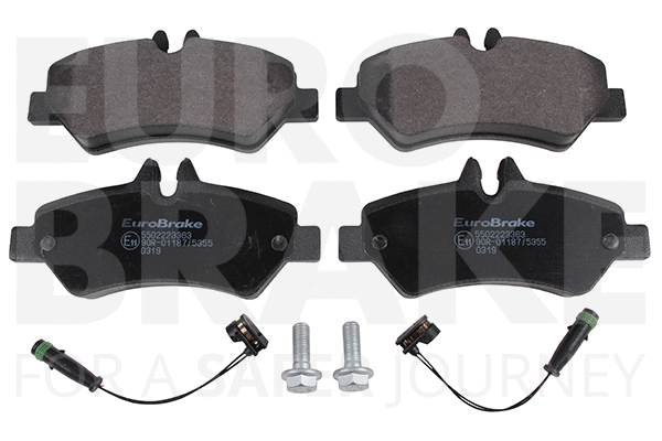 Brake Pad Set, disc brake (5502223363)