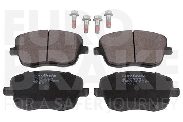 Brake Pad Set, disc brake (5502224791)