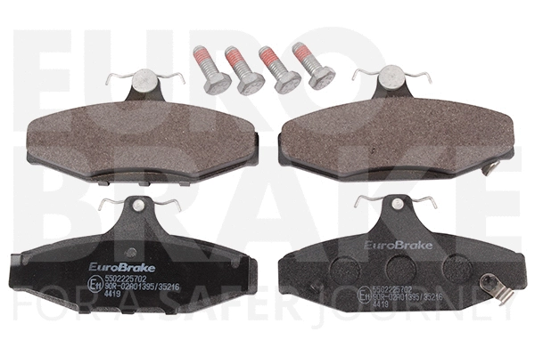 Brake Pad Set, disc brake (5502225702)
