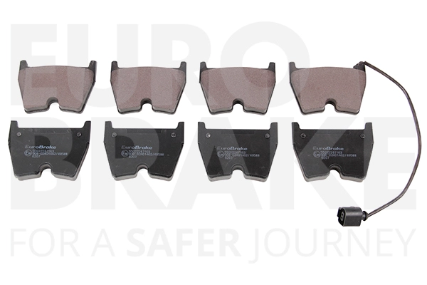 Brake Pad Set, disc brake (55022247163)