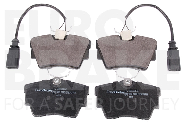 Brake Pad Set, disc brake (5502224747)