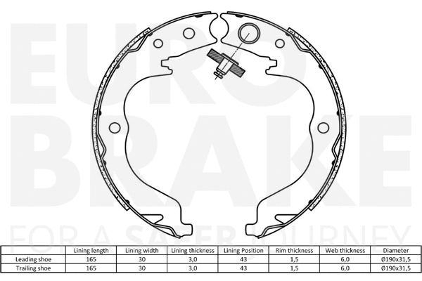 Brake Shoe Set