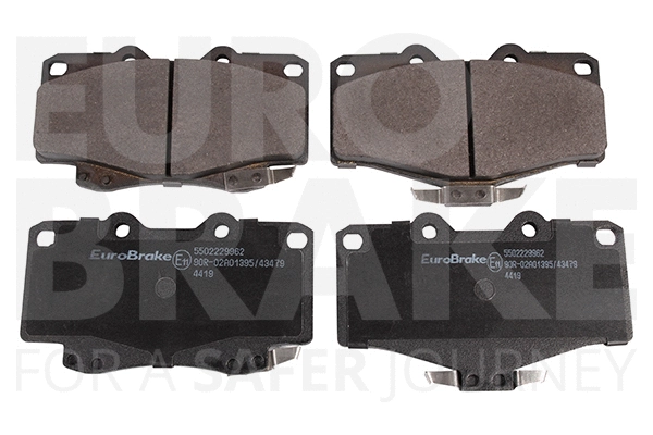 Brake Pad Set, disc brake (5502229962)