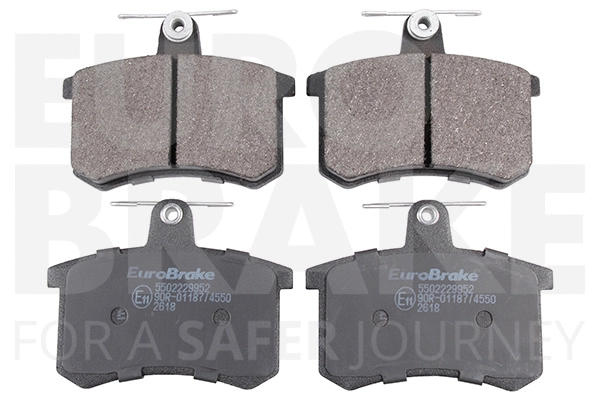 Brake Pad Set, disc brake (5502229952)