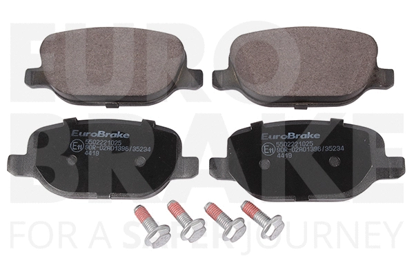 Brake Pad Set, disc brake (5502221025)