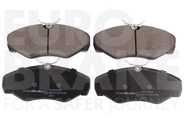 Brake Pad Set, disc brake (5502223626)