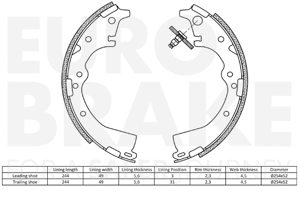 Brake Shoe Set
