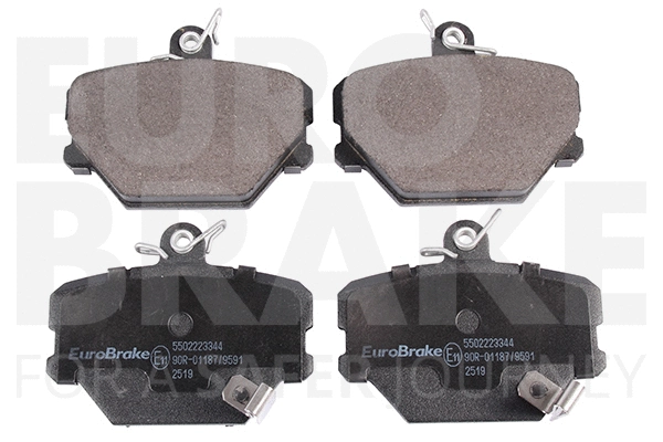 Brake Pad Set, disc brake (5502223344)