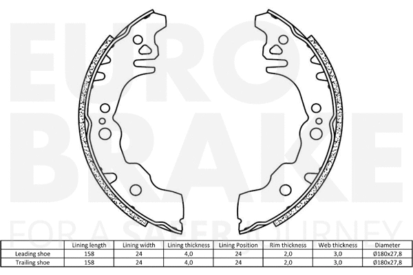 Brake Shoe Set
