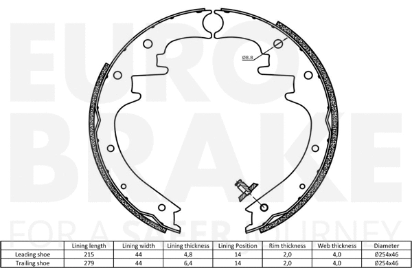 Brake Shoe Set