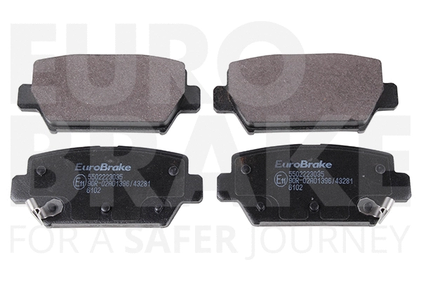 Brake Pad Set, disc brake (5502223035)