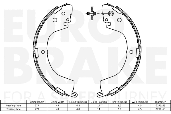 Brake Shoe Set