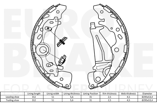 Brake Shoe Set