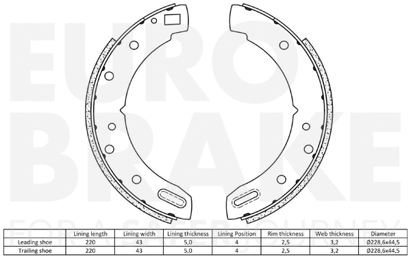 Brake Shoe Set