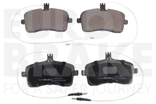Brake Pad Set, disc brake (5502223743)