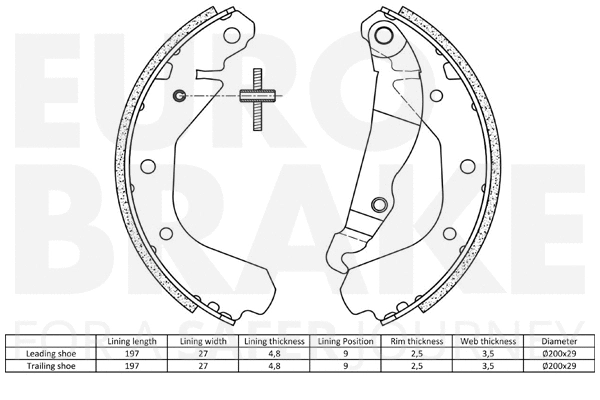 Brake Shoe Set