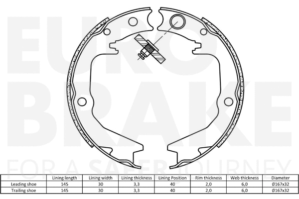 Brake Shoe Set