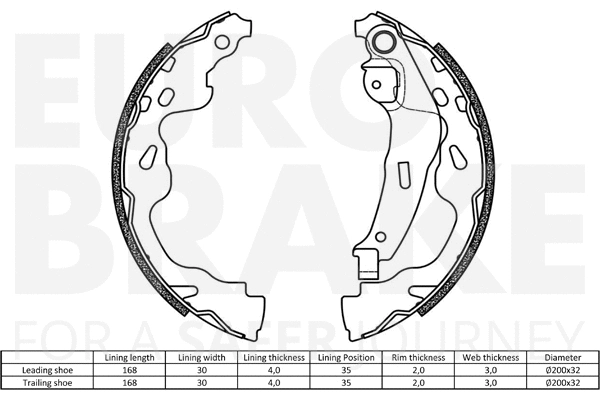 Brake Shoe Set