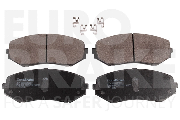 Brake Pad Set, disc brake (5502225220)