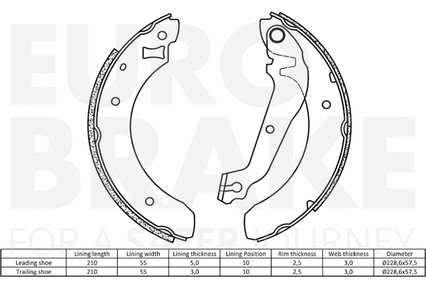 Brake Shoe Set
