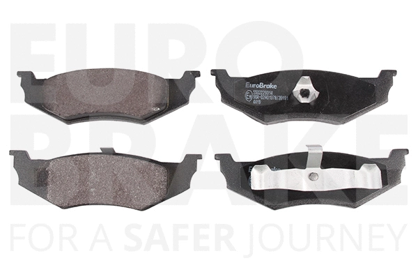 Brake Pad Set, disc brake (5502229314)
