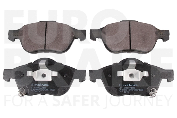 Brake Pad Set, disc brake (5502224566)