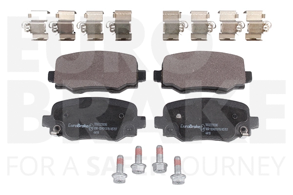 Brake Pad Set, disc brake (5502229336)